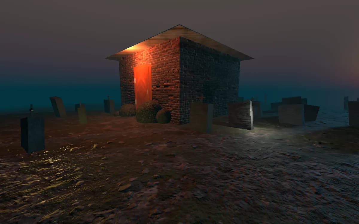 Haunted House — WebGL experiment